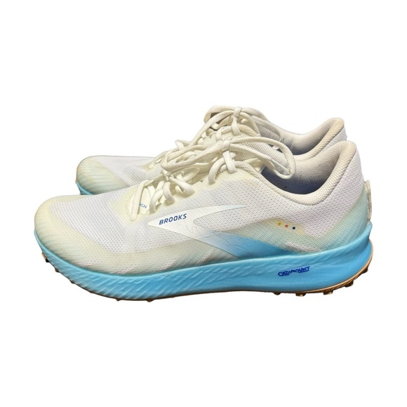 Brooks Catamount Trail Running Shoes White/Ice Blue
1103521D160 Men's Size 14 - Picture 2 of 8